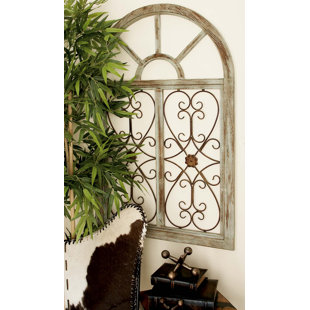 Metal And Wood Arch Wall Decor Wayfair Wood And Metal Wall Decor