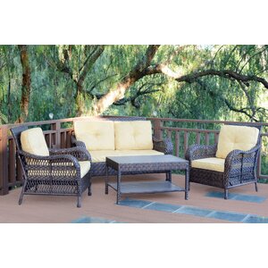 Cromwell 4 Piece Seating Group with Cushion