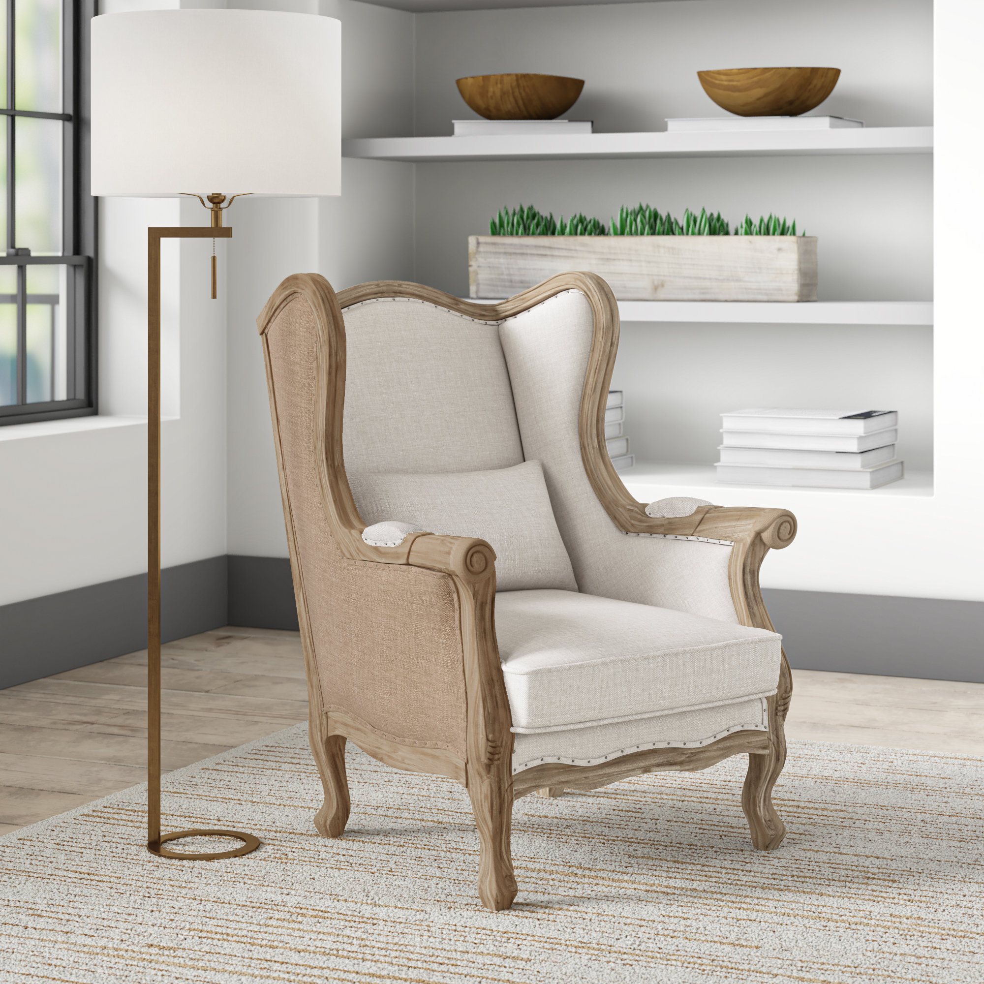 Greyleigh Lorinda 30 Wide Wingback Chair Reviews Wayfair Greyleigh Lorinda 30 Wide Wingback Chair Reviews Wayfair