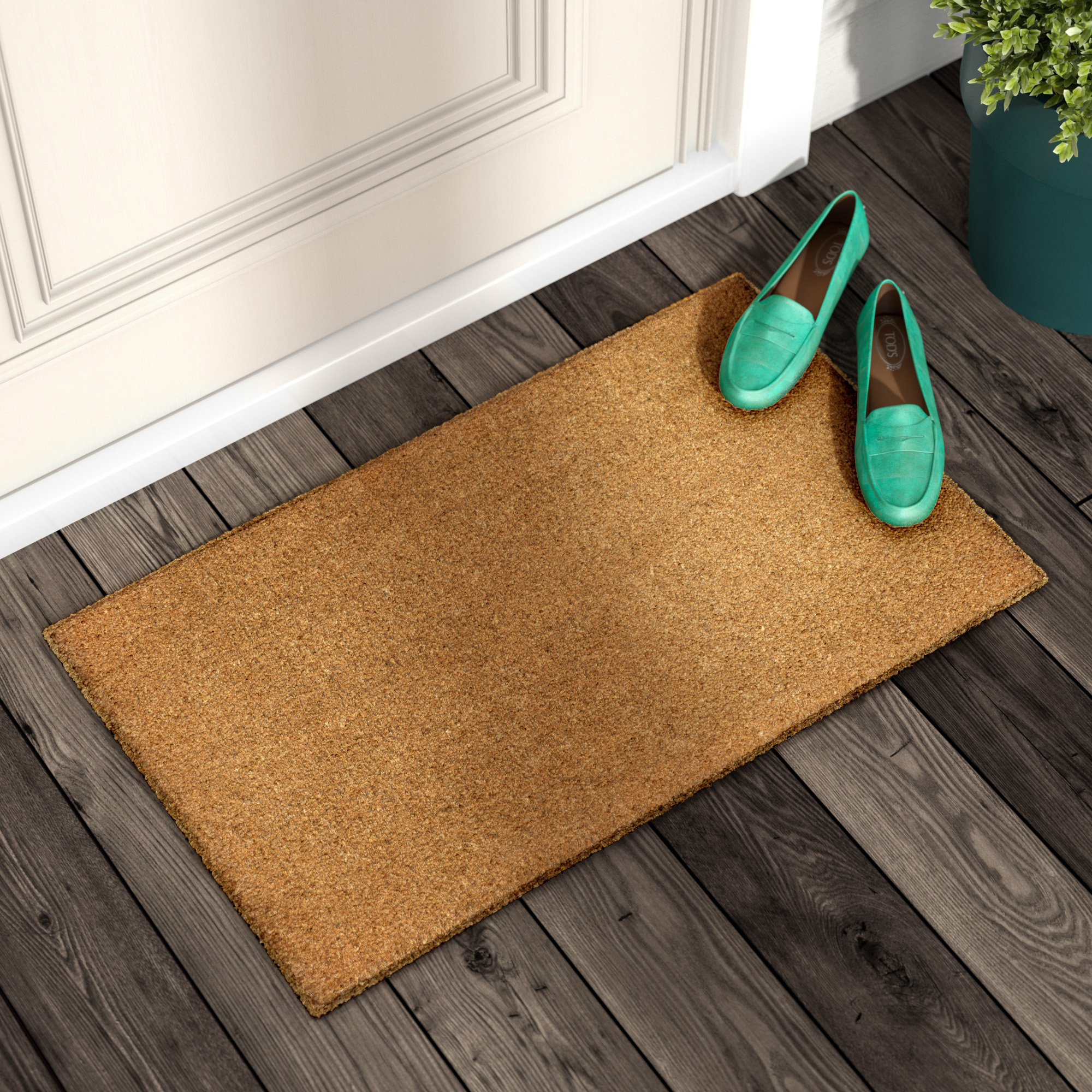 Waterfall With Colorful Light Non-Slip Outdoor Indoor Front Door Mat bathroom