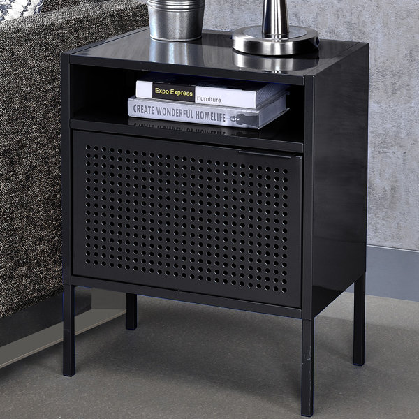 Nightstand With Usb Charger Wayfair