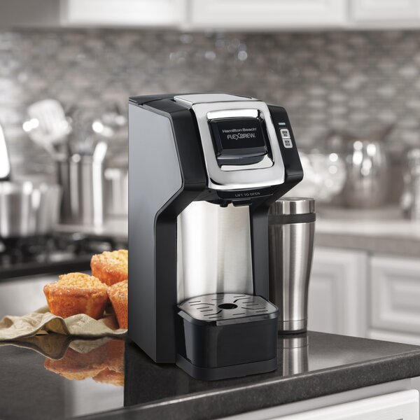 1-Cup FlexBrew® Single-Serve Plus Coffee Maker by Hamilton Beach