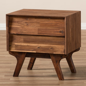 Tion 2 Drawer Nightstand by Union Rustic