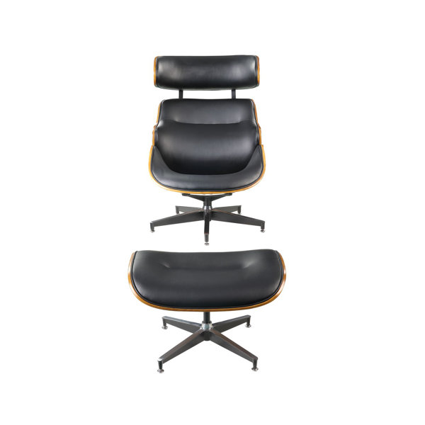 Cheryle 2 Piece Modern Swivel Lounge Chair And Ottoman By Corrigan Studio Coupon