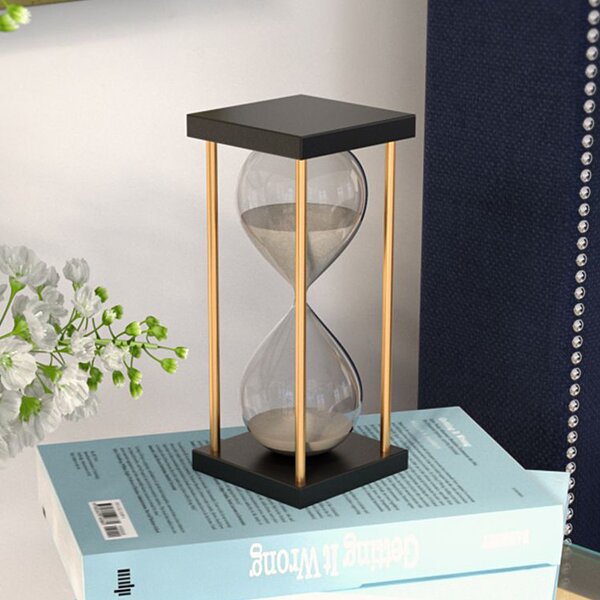 Hourglass in stand
