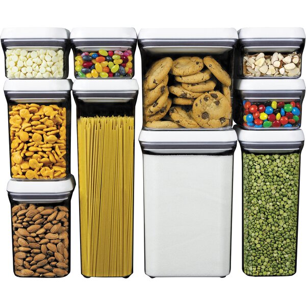 Good Grips Pop 10 Container Food Storage Set by OXO