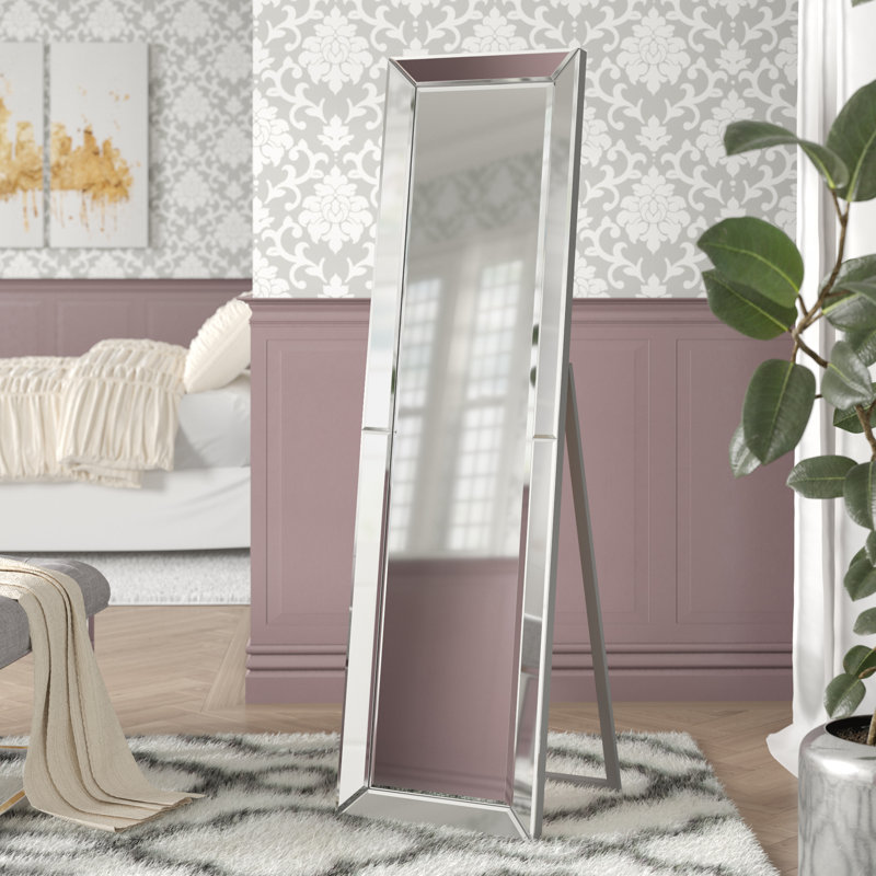 House Of Hampton Vestavia Beveled Full Length Mirror Reviews Vestavia Beveled Full Length Mirror