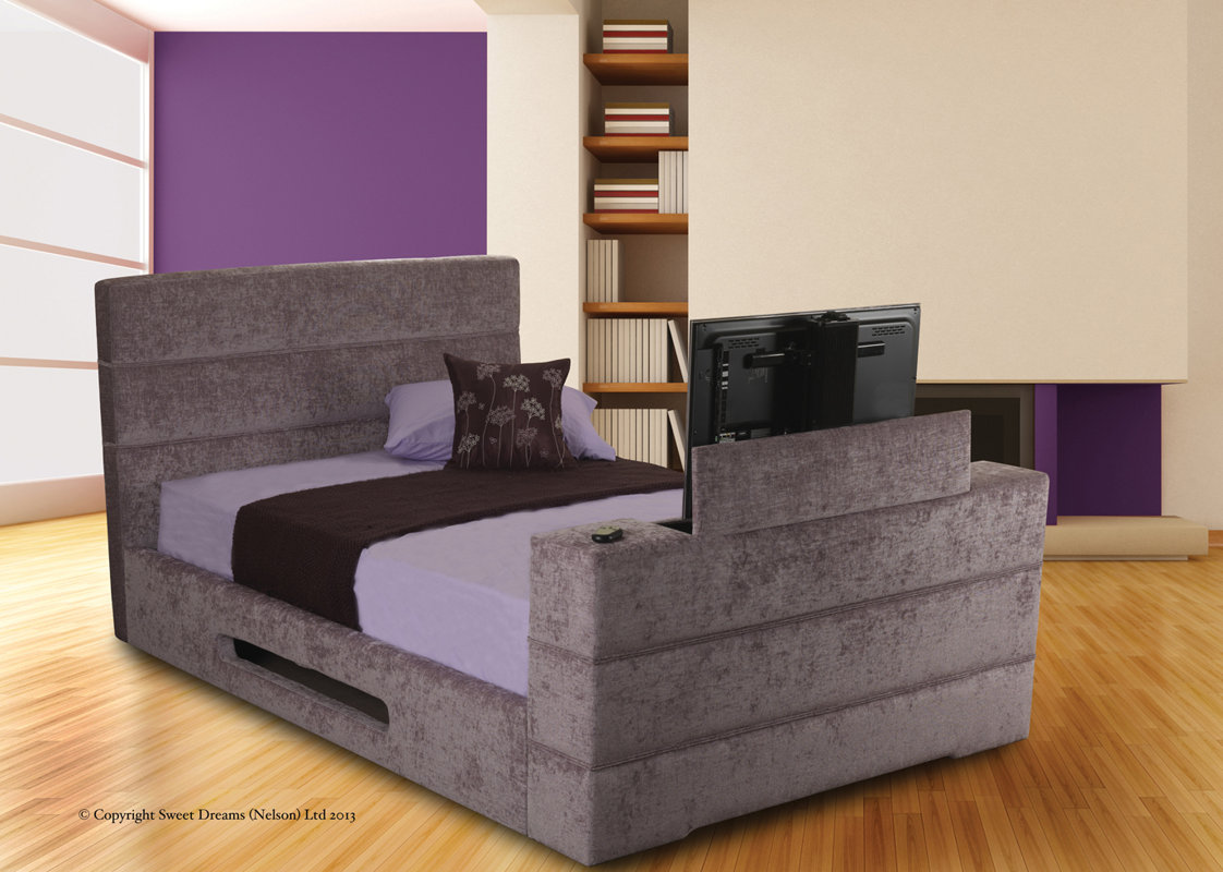 All Home Markarian Upholstered TV Bed & Reviews Wayfair.co.uk