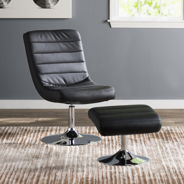 Oberg Swivel Lounge Chair And Ottoman By Orren Ellis No Copoun