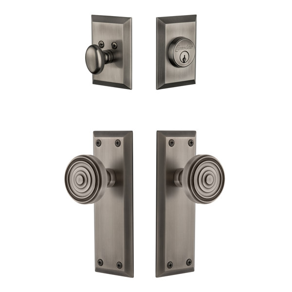 Fifth Avenue Single Cylinder Knob Combo Pack by Grandeur
