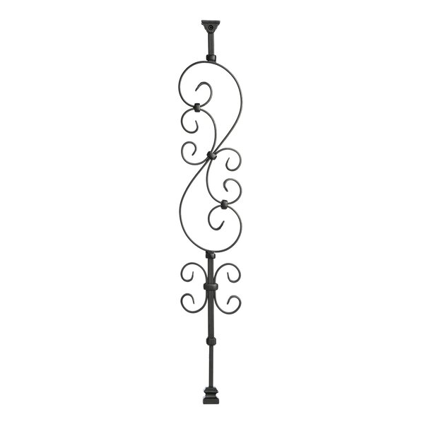 Standard Scroll Baluster by Ole' Iron Slides
