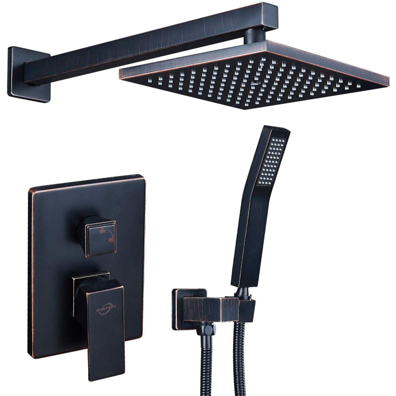 Rainfall Volume Control Complete Shower System with Rough-in-Valve