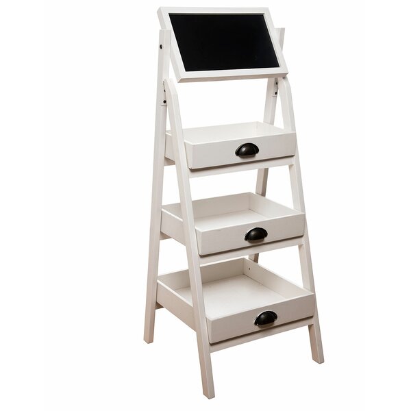 Three Tier Stand Ladder Bookcase By Foreside Home & Garden