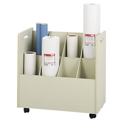 Mobile Roll File Filing Cart Safco Products Company