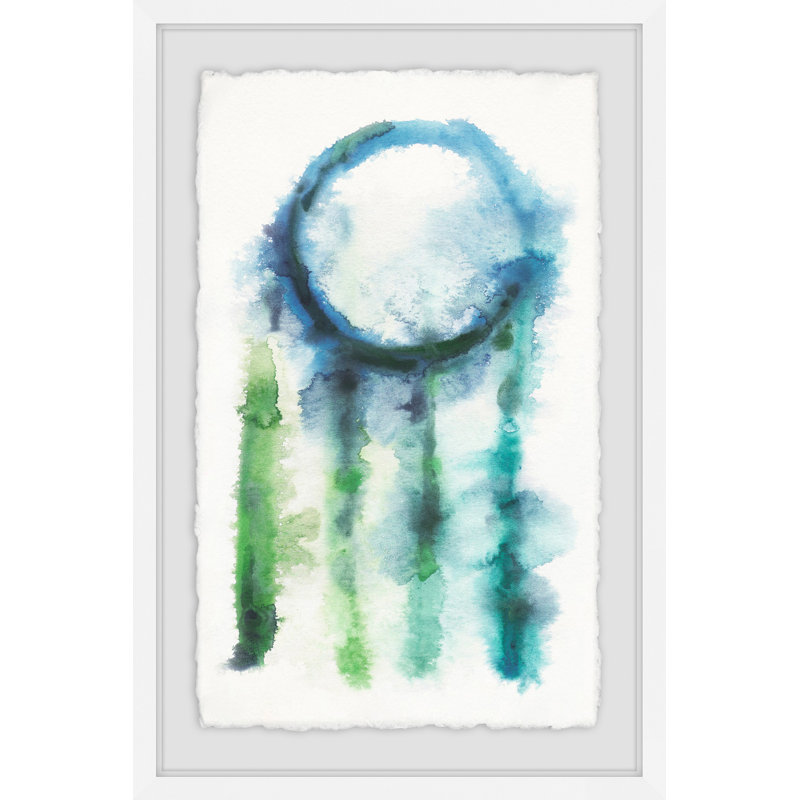 Bungalow Rose Just A Dream Framed Watercolor Painting Print Wayfair