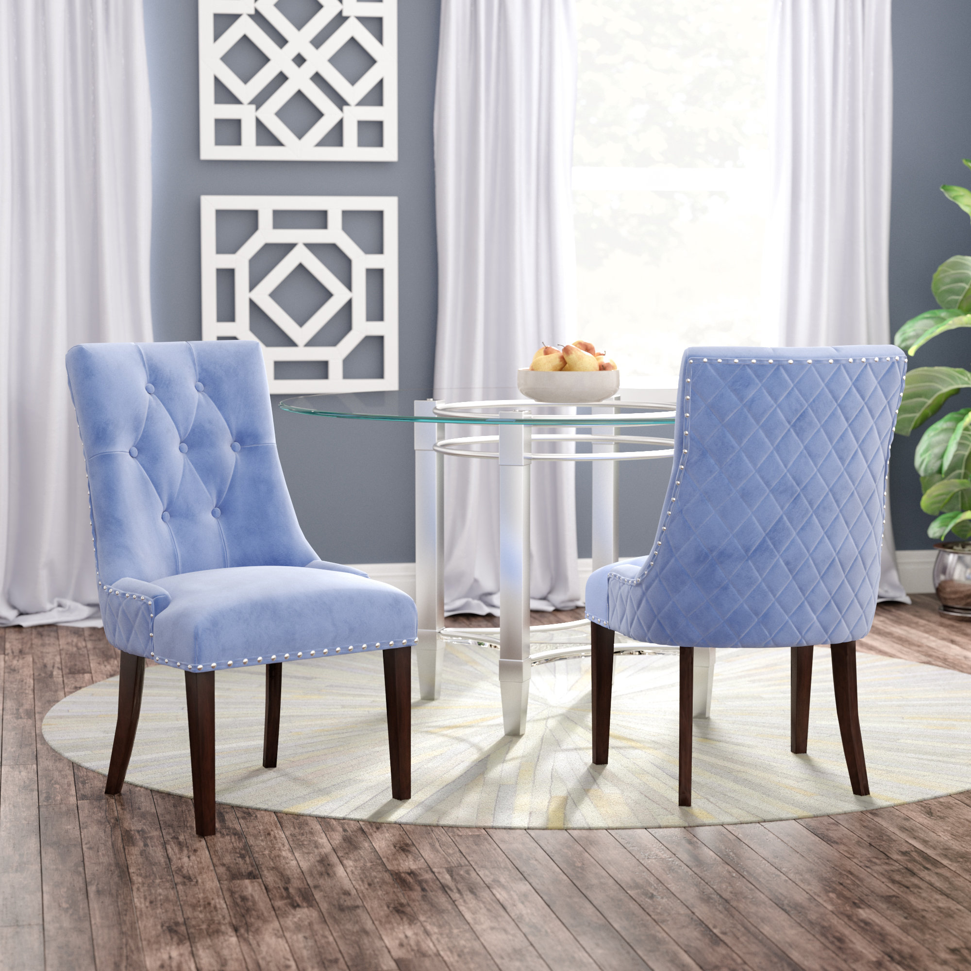 Willa Arlo Interiors Bernyce Velvet Parsons Upholstered Dining Chair Willa Arlo Interiors Bernyce Velvet Parsons Upholstered Dining Chair Reviews Wayfair