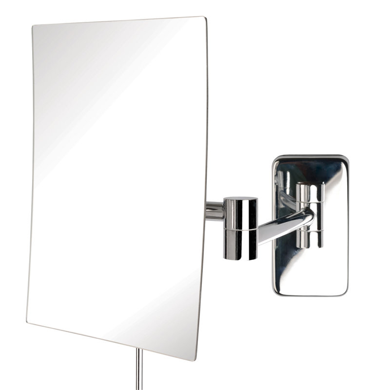 Wall Mounted Makeup Mirror jerdon wall mount rectangular makeup mirror & reviews | wayfair Wall Mounted Makeup Mirror jerdon wall mount rectangular makeup mirror & reviews | wayfair