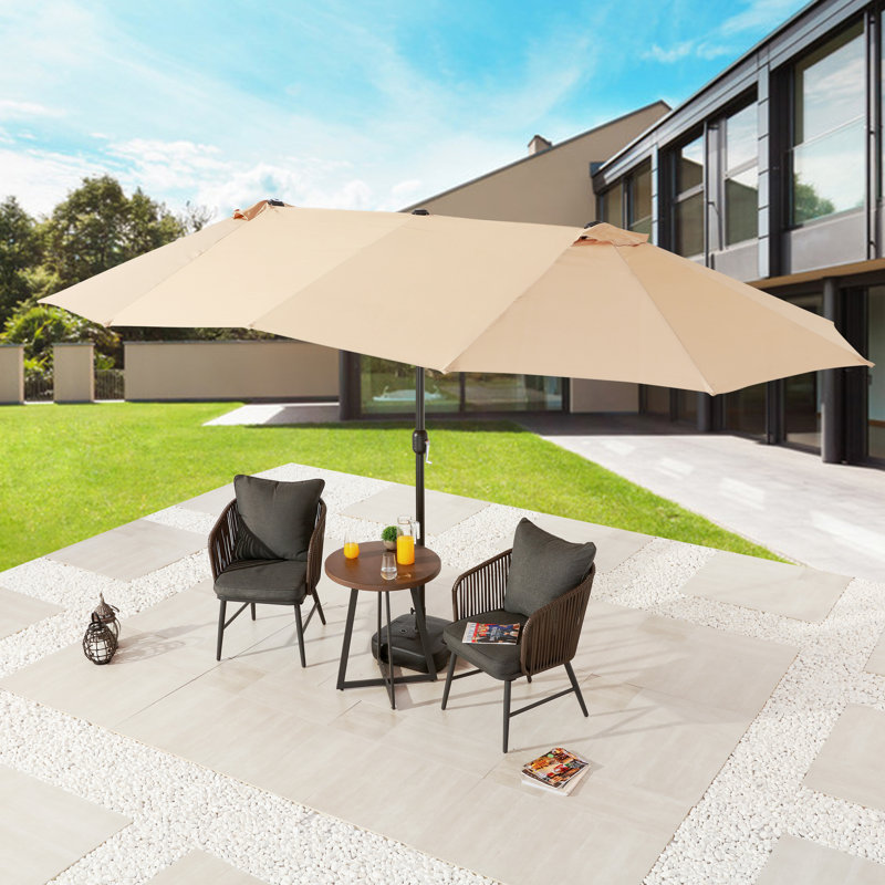 wayfair garden parasol base