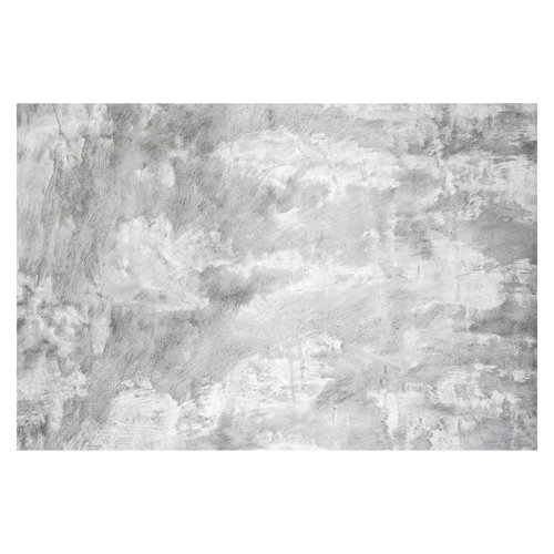 Industrial Look Concrete 3.2m x 4.8m Textured Matte Peel & Stick Wall Mural East Urban Home