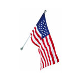 Royal Blue And Yellow Check 5/' x 3/' Large Sleeved Flag