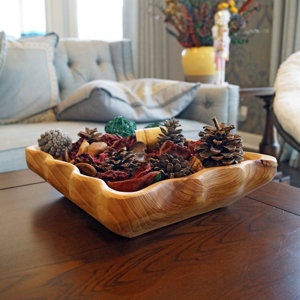 Food Storage Natural Root Wood Crafts Serving Tray