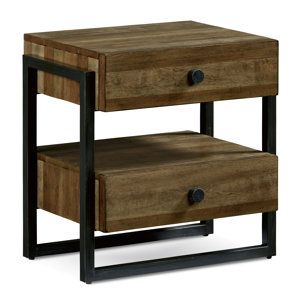 Carbaugh 2 Drawer Nightstand by Brayde..