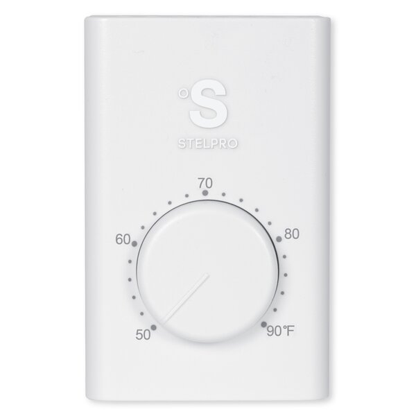 Double-Pole Non-Programmable Thermostat By StelPro