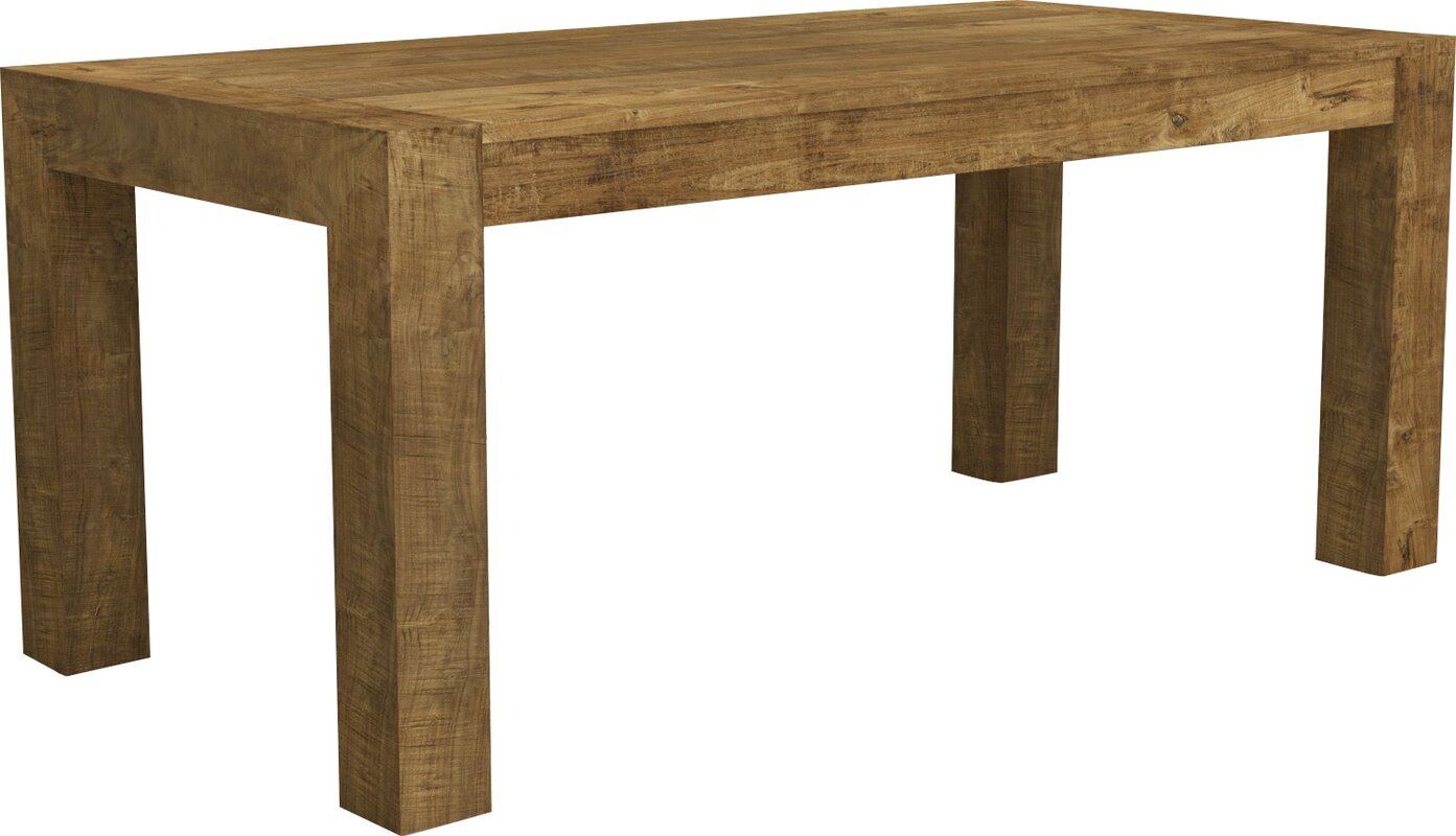 Scandinavian Inspired Rustic Modern Dining Table