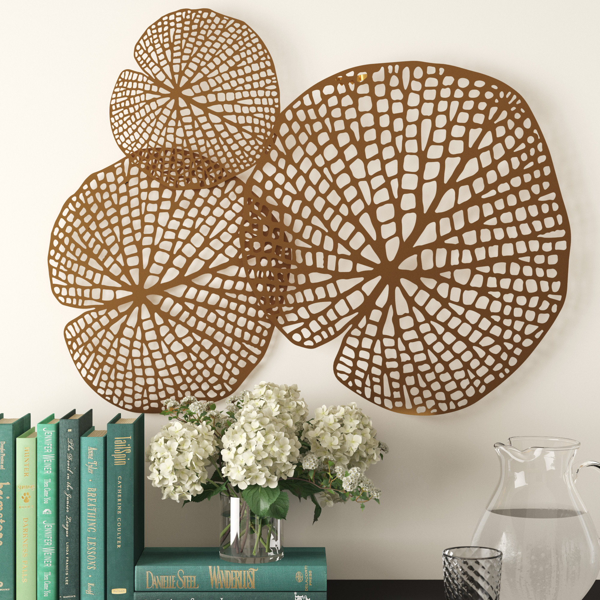 Metal Lotus Leaf Wall Décor Metal Lotus Leaf Wall Décor