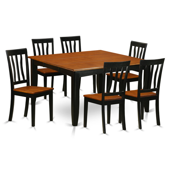 Parfait 7 Piece Dining Set By Wooden Importers 2019 Sale