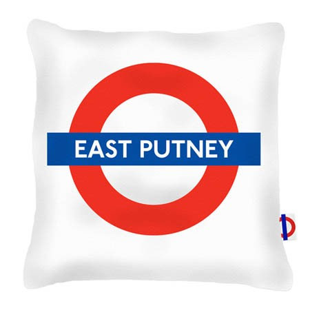Gulf Breeze East Putney Tube Station Cushion London Transport
