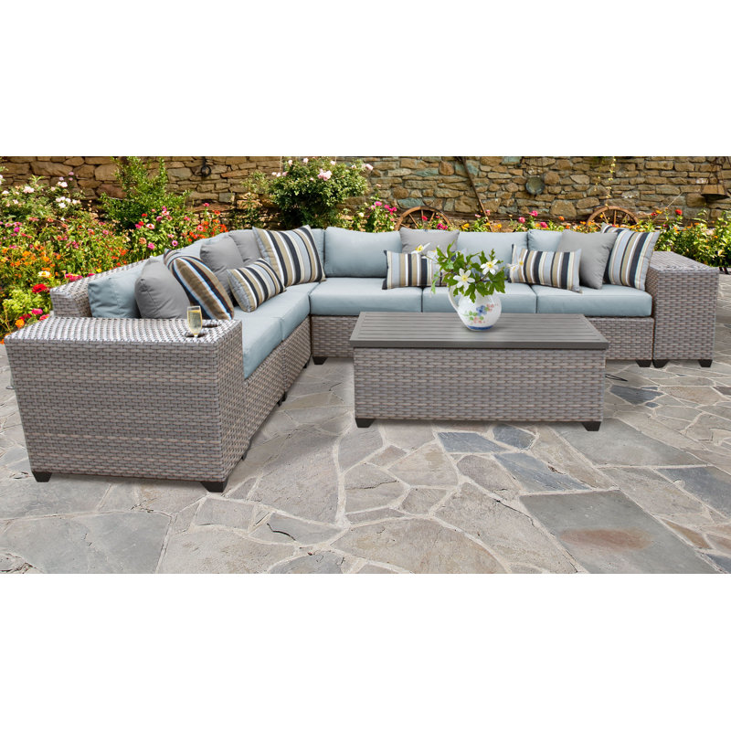 Merlyn 9 Piece Sectional Seating Group With Cushions Reviews