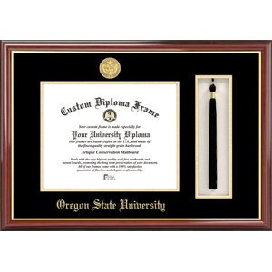 NCAA Tassel Box and Diploma Picture Frame