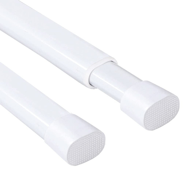 Spring Curtain Rods Expandable Telescopic Mesh Voile Tension Rod Load Rail Pole Spring Curtain Rods Expandable Telescopic Mesh Voile Tension Rod Load Rail Pole