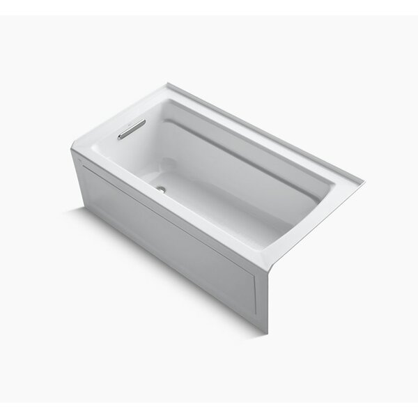 Archer 60 x 32 Alcove Bathtub with Integral Apron and Left-hand Drain by Kohler