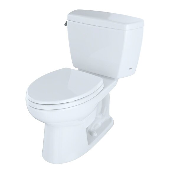 Drake 1.6 GPF Elongated Two-Piece Toilet (Seat Not Included) by Toto