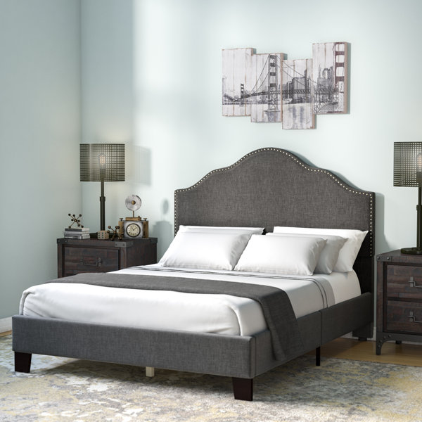 Kinnison Upholstered Panel Bed by Trent Austin Des