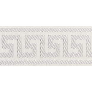 SCHUMACHER Tikki Tape Linen Textile Raffia Embroidery Passementerie Trim BTY