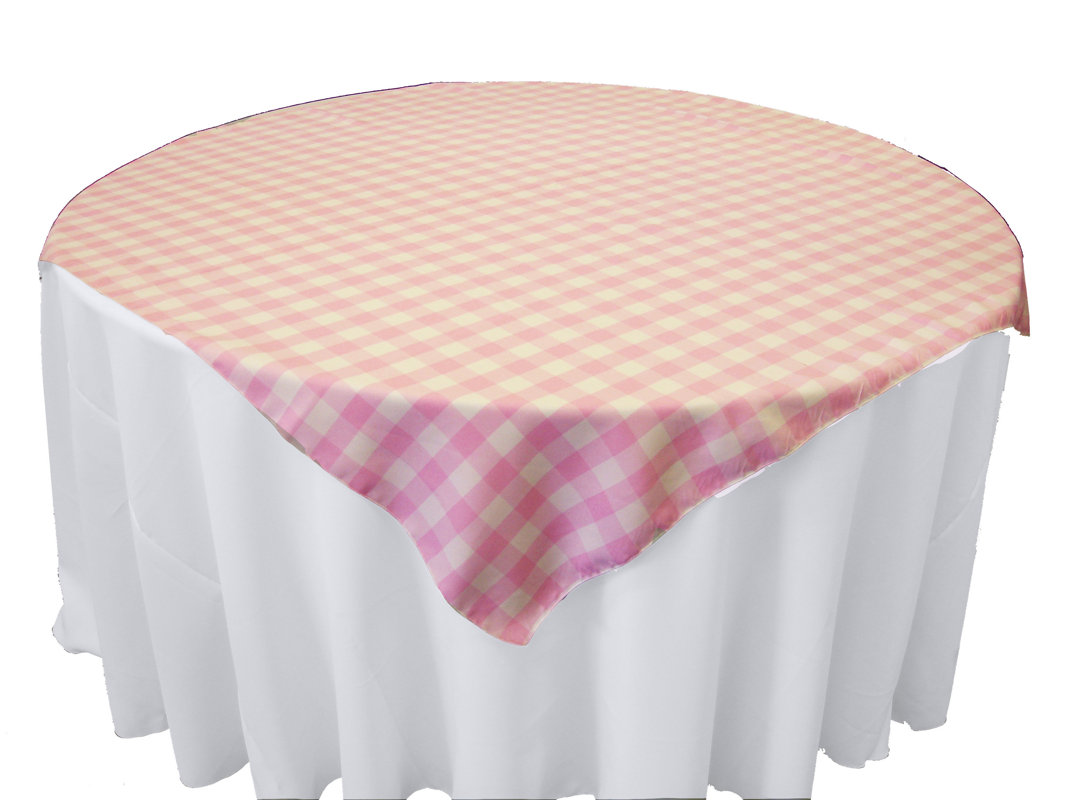 LA Linen Polyester Gingham Checkered Square Tablecloth & Reviews Wayfair