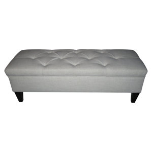 Tusarora Upholstered Storage Bench by Three Posts