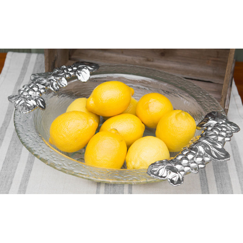 Grape Glass Salad Bowl