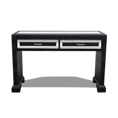 BestMasterFurniture Console Table  Color: Black