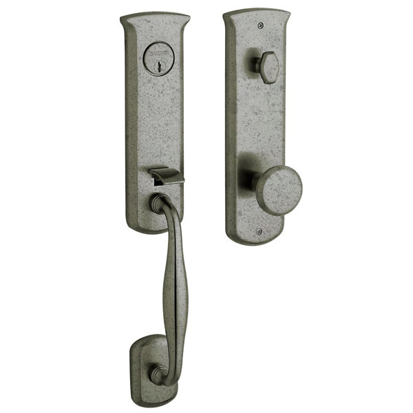Tahoe Single Cylinder Entrance Handleset by Baldwin