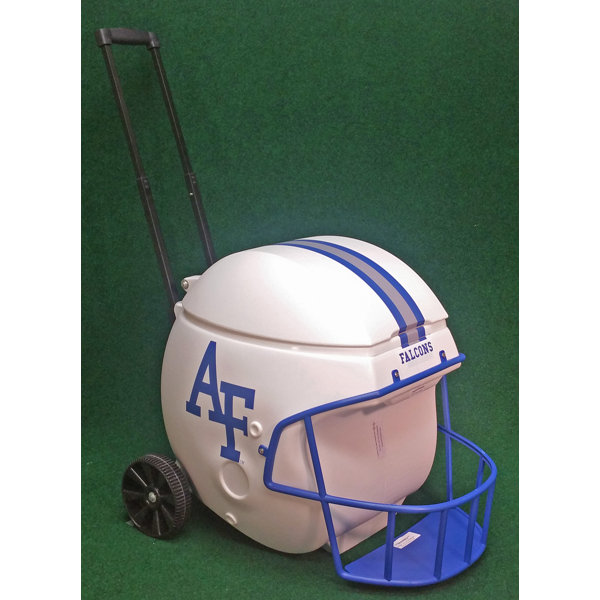 40 Qt. Air Force Academy Football Helmet Rolling Cooler by Coolr Coolrz