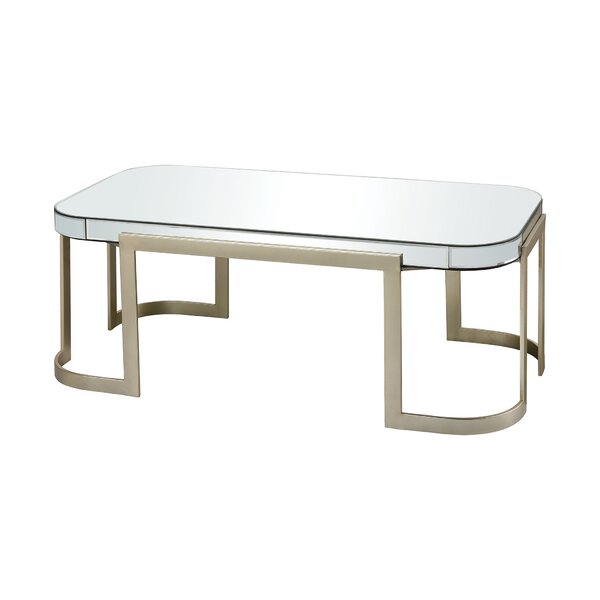 Everly Quinn Glass Top Coffee Tables