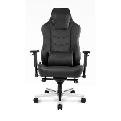 AKRacing Office Series Onyx Deluxe Leather Desk Chair AKRacing Color: Onyx