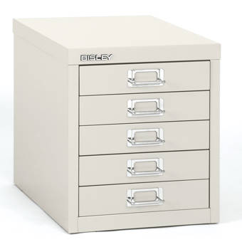 Bisley 5 Drawer Vertical Filing Cabinet Reviews Wayfair