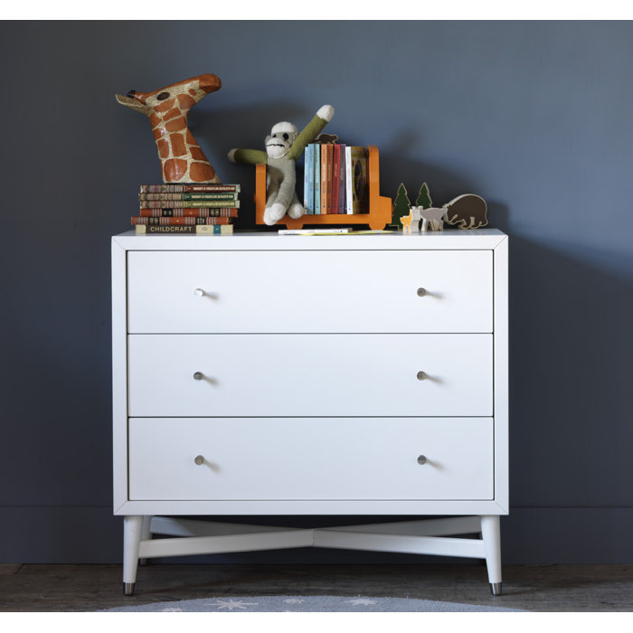 Mack Milo Mid Century Mcpartland Mid Century 3 Drawer Dresser