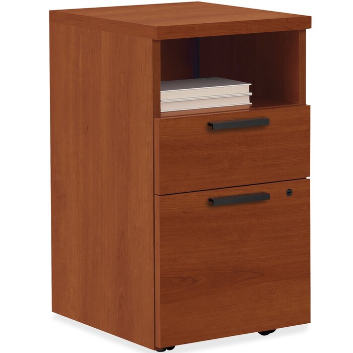 Hon 10500 Series 2 Drawer Mobile Vertical File Cabinet Wayfair