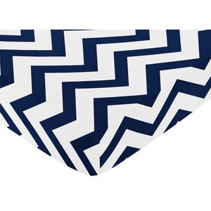 Chevron Fitted Crib Sheet